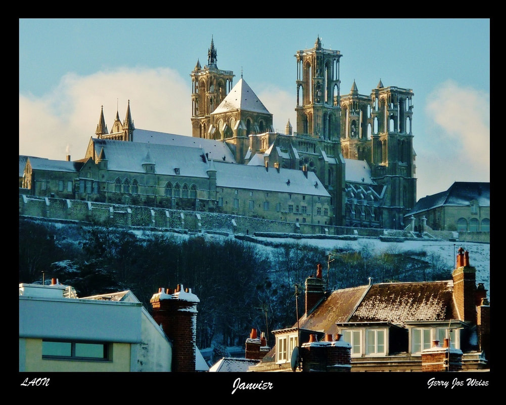 01, January, Laon Cathedral, photograph exhibition, Laon France, 2013, Gerry Joe Weise.