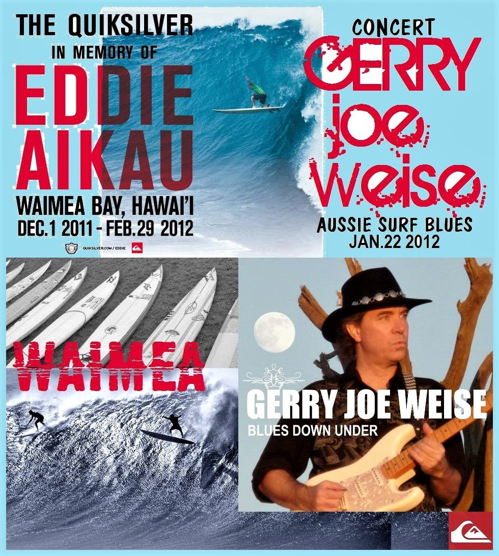 Gerry Joe Weise, Australian blues guitarist, concert tours.