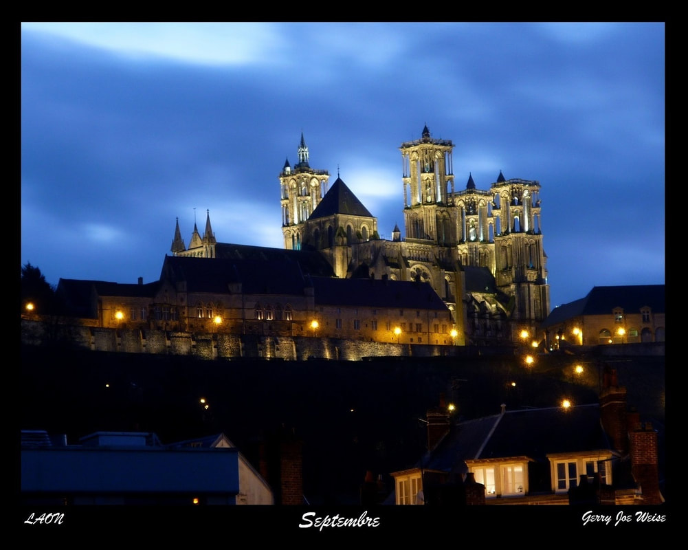 09, September, Laon Cathedral, photograph exhibition, Laon France, 2013. Gerry Joe Weise.