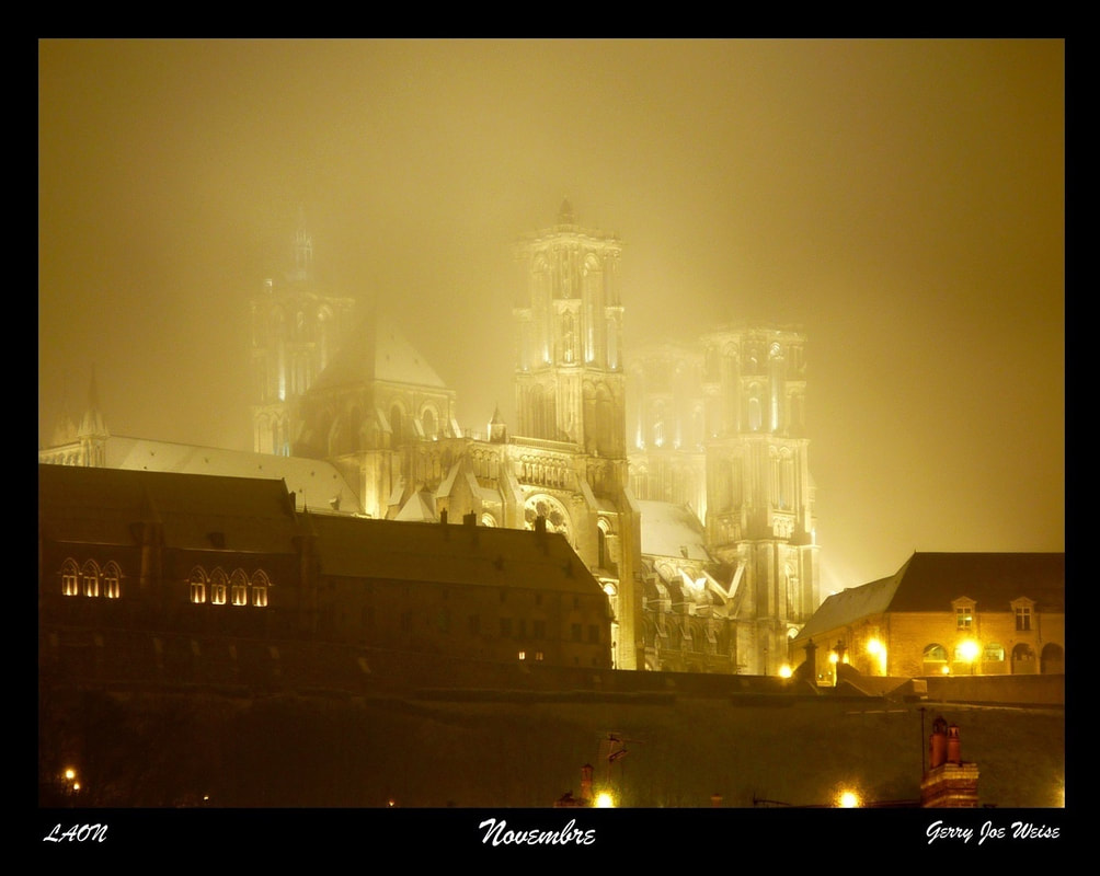 11, November, Laon Cathedral, photograph exhibition, Laon France, 2013. Gerry Joe Weise.